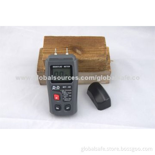Portable and low-cost wood moisture meter